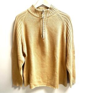 Territory Ahead quarter zip Knit Sweater L